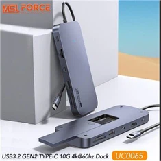 Stacja dokująca Infiniti Edition USB3.2 GEN2 USB C Data10 Gb/s 4k przy 60 Hz z obudową M.2