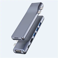 Koncentrator USB C dla podwójnego monitora Macbook Pro 2020