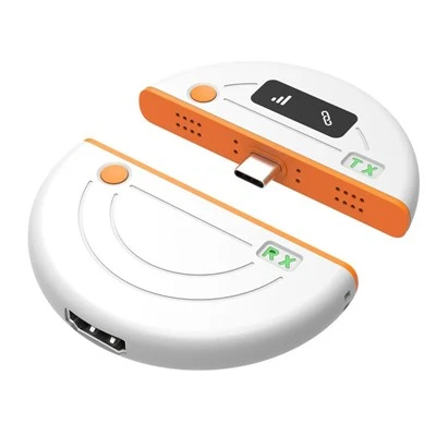 Zestaw bezprzewodowego przedłużacza 5G USB-C na HDMI